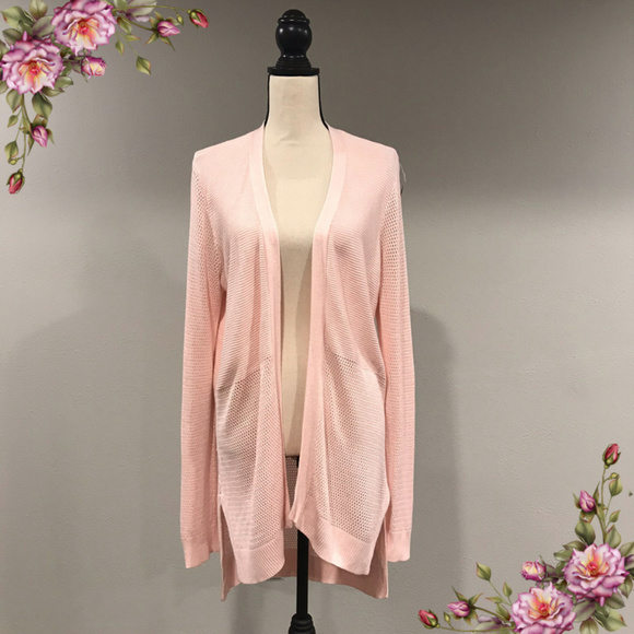 Maurices Sweaters - MAKE AN OFFER ;) Pale pink long open cardigan